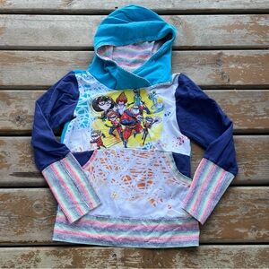 Handmade in Canada Rainbow Disney Incredibles Hoodie - Size 6-9 Years